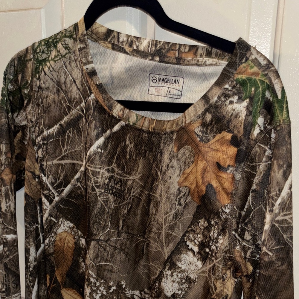 Magellen Camo Long Sleeve Shirt